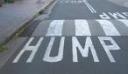 hump in road